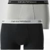Offres 👏 Lot De 2 Boxers 111210-CC717 Noir Gris de Emporio Armani 😉