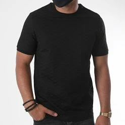 Remise 😍 Tee 👚 Shirt 8N1TL7-1JHWZ Noir de Emporio Armani 🥰 -Emporio Armani Soldes Boutique emporio armani 226102 8N1TL7 1JHWZ 0999 20200723T155951 04