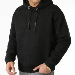 Offres 🥰 Sweat Capuche 3K1ME4-1JVSZ Noir de Emporio Armani 🥰 -Emporio Armani Soldes Boutique emporio armani 256676 3K1ME4 1JVSZ 0999 20210319T075533 03