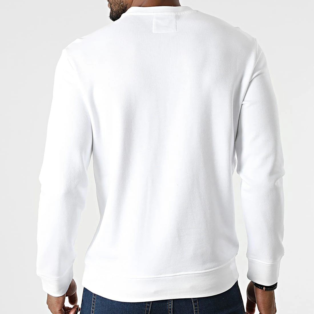 Grosses soldes 😉 Sweat Crewneck 8N1MR6-1JRIZ Ecru de Emporio Armani 🎁 4 Grosses soldes 😉 Sweat Crewneck 8N1MR6-1JRIZ Ecru de Emporio Armani 🎁 – Image 4