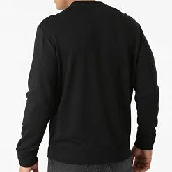 Meilleure vente 🤩 Sweat Crewneck 8N1MR6-1JRIZ Noir de Emporio Armani ❤️ -Emporio Armani Soldes Boutique emporio armani 274135 8N1MR6 1JRIZ F008 20210720T135752 04