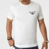 Offres 🔔 Tee 👕 Shirt 6K1T91 1JSAZ Blanc de Emporio Armani 😍