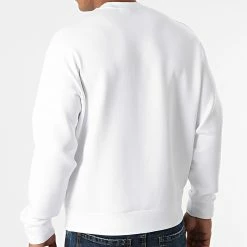 Le moins cher ⭐ Sweat Crewneck 6K1M62-1JHSZ Blanc de Emporio Armani 🔔 -Emporio Armani Soldes Boutique emporio armani 275315 6K1M62 1JHSZ 0100 20210806T124524 04