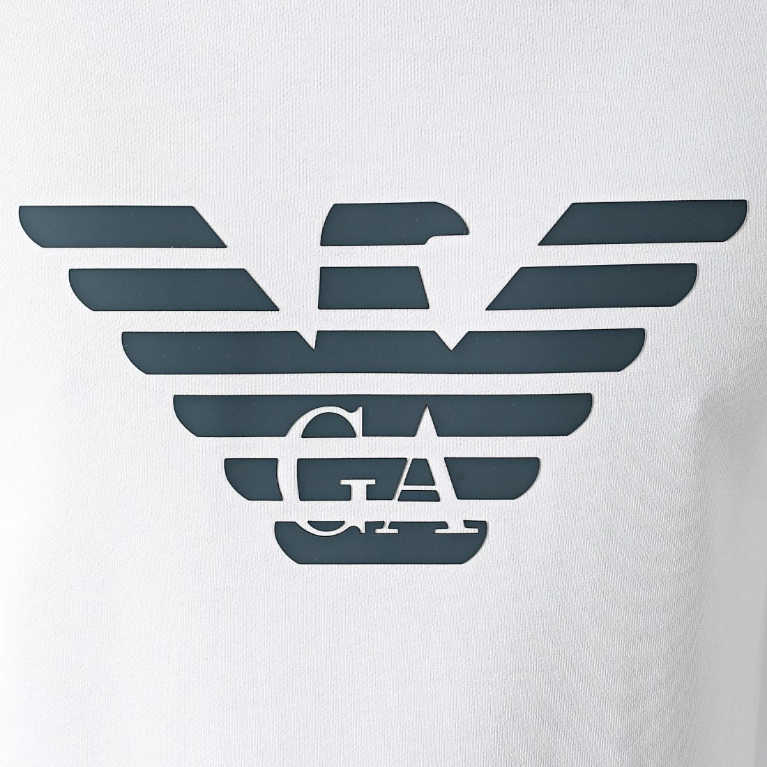 Meilleure vente 👍 Sweat Crewneck 8N1MR6-1JRIZ Ecru de Emporio Armani 🎉 2 Meilleure vente 👍 Sweat Crewneck 8N1MR6-1JRIZ Ecru de Emporio Armani 🎉 – Image 2