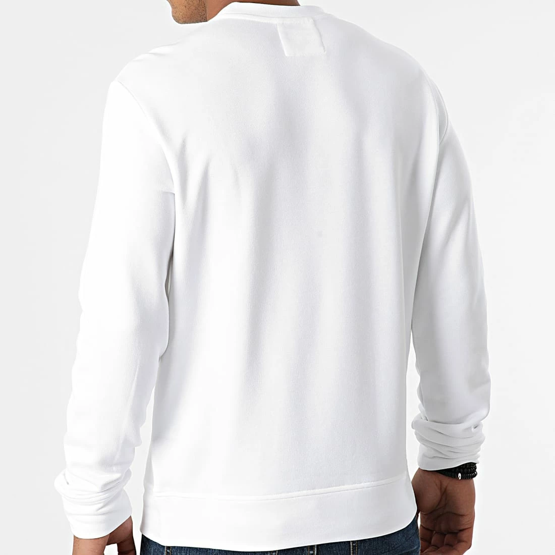 Meilleure vente 👍 Sweat Crewneck 8N1MR6-1JRIZ Ecru de Emporio Armani 🎉 4 Meilleure vente 👍 Sweat Crewneck 8N1MR6-1JRIZ Ecru de Emporio Armani 🎉 – Image 4