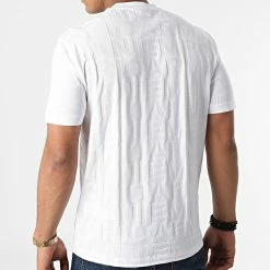 Top 10 ✨ Tee 👕 Shirt 6K1T66-1JGYZ Blanc de Emporio Armani 👍 -Emporio Armani Soldes Boutique emporio armani 276902 6K1T66 1JGYZ 0100 20210806T124220 04