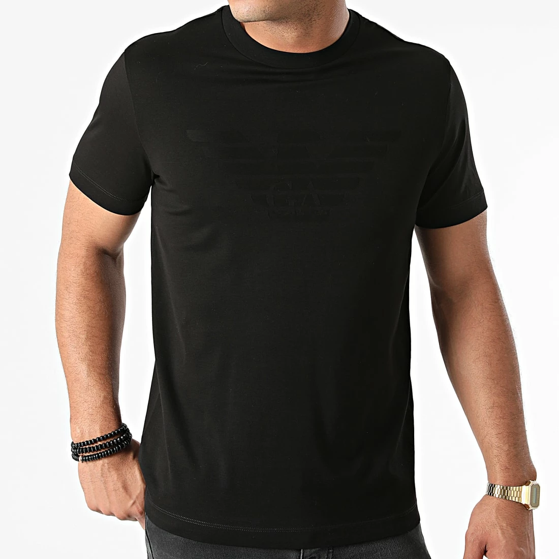 Vente flash 🔔 Tee 👕 Shirt 8N1TD2-1JGYZ Noir de Emporio Armani 😍 3 Vente flash 🔔 Tee 👕 Shirt 8N1TD2-1JGYZ Noir de Emporio Armani 😍 – Image 3