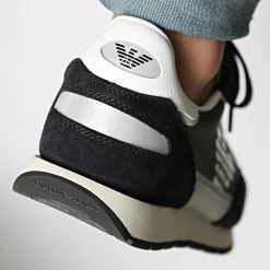 Remise 💯 Baskets X4X537-XM678 Navy Off White Green Plaster de Emporio Armani ⌛ -Emporio Armani Soldes Boutique emporio armani 282204 X4X537 XM678 Q446 20210907T155832 04