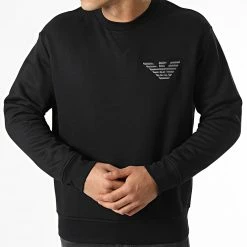 De gros 🔥 Sweat Crewneck 6K1M86-1JQNZ Noir de Emporio Armani 🎉 6 De gros 🔥 Sweat Crewneck 6K1M86-1JQNZ Noir de Emporio Armani 🎉 -Emporio Armani Soldes Boutique emporio armani 283295 6K1M86 1JQNZ 0999 20210910T150026 03