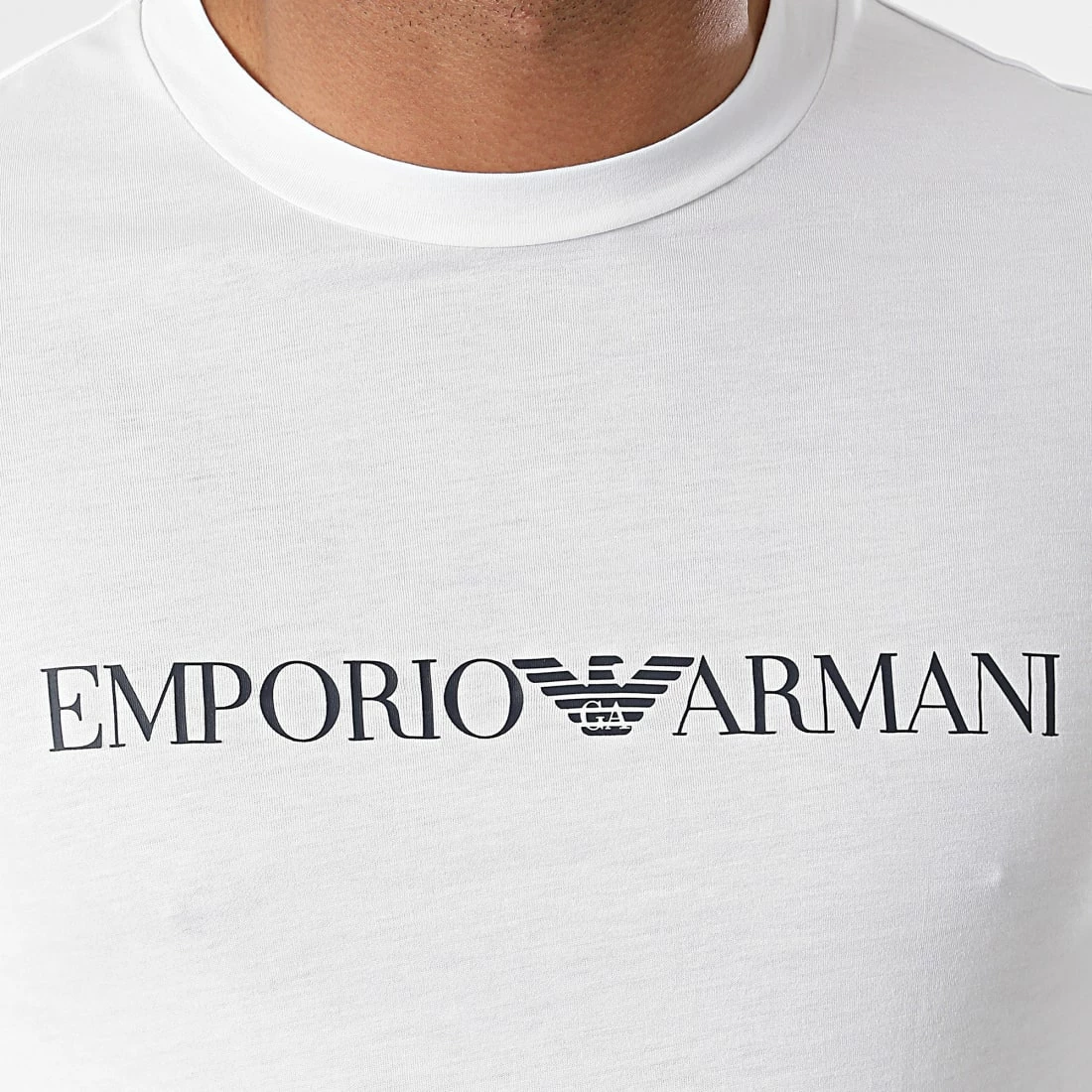 Acheter 🌟 Tee 👚 Shirt Manches Longues 8N1TN8-1JPZZ Blanc de Emporio Armani 🎁 2 Acheter 🌟 Tee 👚 Shirt Manches Longues 8N1TN8-1JPZZ Blanc de Emporio Armani 🎁 – Image 2