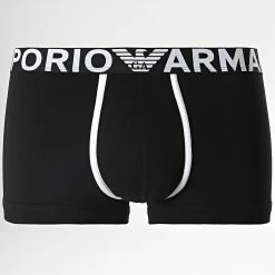 Budget 🔔 Boxer 111866-1A520 Noir de Emporio Armani 🧨