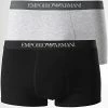 Meilleure affaire ✔️ Lot De 2 Boxers 111613 Noir Gris Chiné de Emporio Armani 😍