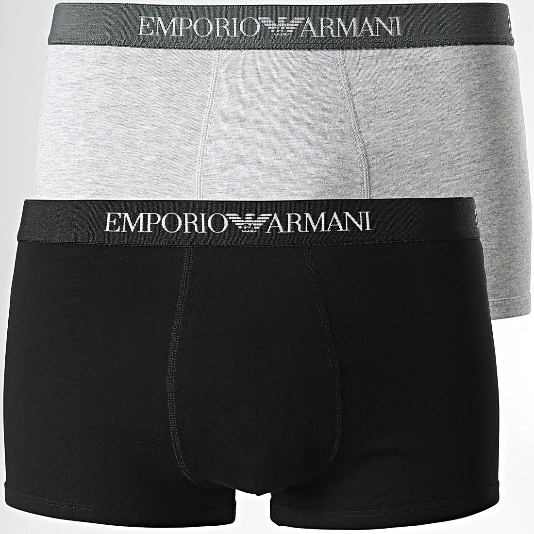 Meilleure affaire ✔️ Lot De 2 Boxers 111613 Noir Gris Chiné de Emporio Armani 😍 1 Meilleure affaire ✔️ Lot De 2 Boxers 111613 Noir Gris Chiné de Emporio Armani 😍