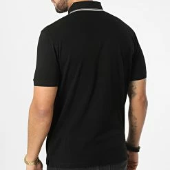 Meilleure vente ⌛ Polo Manches Courtes 3L1F90-1JTKZ Noir de Emporio Armani 🥰 -Emporio Armani Soldes Boutique emporio armani 294622 3L1F90 1JTKZ 0999 20211213T110900 04