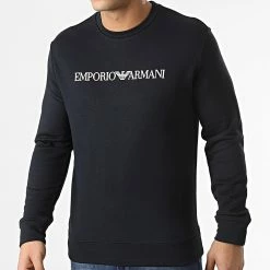 Les meilleures critiques de ✨ Sweat Crewneck 8N1MR6-1JRIZ Noir de Emporio Armani ✔️