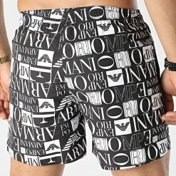 Grosses soldes 👏 Short De Bain 211740-2R481 Noir de Emporio Armani ✔️ -Emporio Armani Soldes Boutique emporio armani 295795 211740 2R481 00020 20211223T160756 04