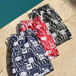 Budget ⌛ Short De Bain 211740-2R481 Rouge de Emporio Armani 🔥 -Emporio Armani Soldes Boutique emporio armani 295796 211740 2R481 00173 20220624T141519 05