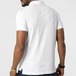 Meilleure vente 💯 Polo Manches Courtes 211804-2R461 Blanc de Emporio Armani 🧨 -Emporio Armani Soldes Boutique emporio armani 299082 211804 2R461 00010 20220120T122407 04