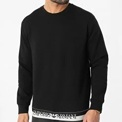 Acheter 🤩 Sweat Crewneck 3L1MFW-1JHSZ Noir de Emporio Armani 🎉 -Emporio Armani Soldes Boutique emporio armani 299678 3L1MFW 1JHSZ 0999 20220127T161955 03
