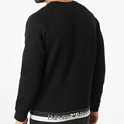 Acheter 🤩 Sweat Crewneck 3L1MFW-1JHSZ Noir de Emporio Armani 🎉 -Emporio Armani Soldes Boutique emporio armani 299678 3L1MFW 1JHSZ 0999 20220127T161956 04