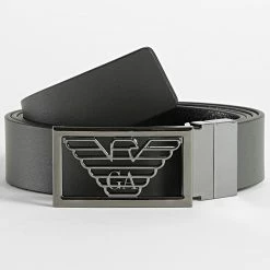 Top 10 🔔 Ceinture Réversible Placca Y4S507 Noir Gris de Emporio Armani 🥰 -Emporio Armani Soldes Boutique emporio armani 300925 Y4S507 Y134J 88244 20220217T164047 04