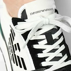 Budget ⭐ Baskets X4X537-XM678 Navy Green Black Off White de Emporio Armani 🛒 6 Budget ⭐ Baskets X4X537-XM678 Navy Green Black Off White de Emporio Armani 🛒 -Emporio Armani Soldes Boutique emporio armani 300926 X4X537 XM678 Q827 20220204T121131 03