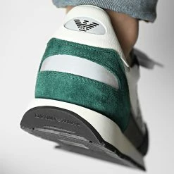 Budget ⭐ Baskets X4X537-XM678 Navy Green Black Off White de Emporio Armani 🛒 7 Budget ⭐ Baskets X4X537-XM678 Navy Green Black Off White de Emporio Armani 🛒 -Emporio Armani Soldes Boutique emporio armani 300926 X4X537 XM678 Q827 20220204T121132 04