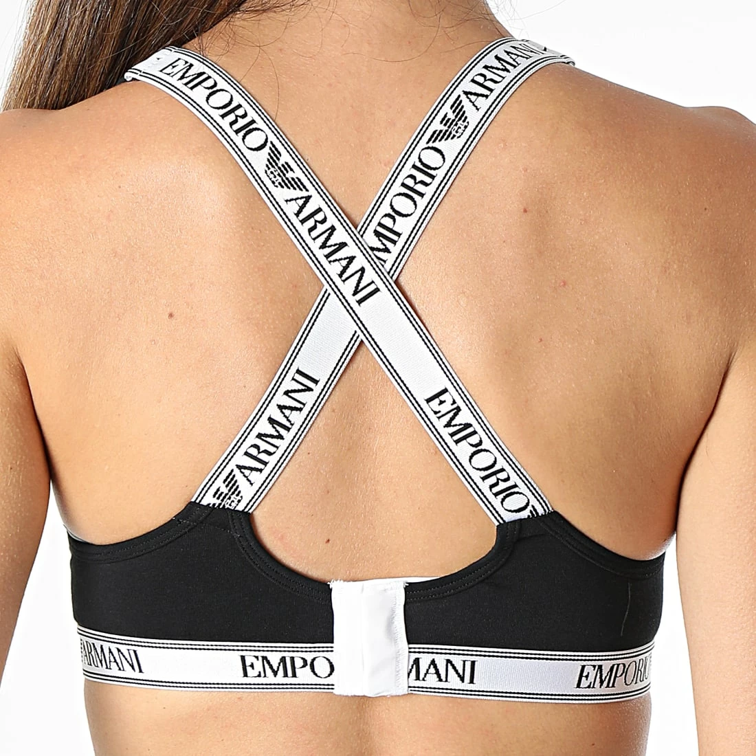 Budget 🎁 Brassière Femme 163995 Noir de Emporio Armani 🎁 2 Budget 🎁 Brassière Femme 163995 Noir de Emporio Armani 🎁 – Image 2