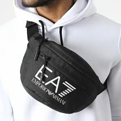 De gros 🤩 Sac Banane 275658 Noir de Emporio Armani 🔥