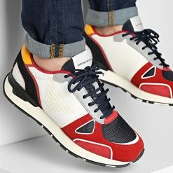 Meilleur prix ⭐ Baskets X4X289-XM499 Red Off White Blue Navy de Emporio Armani 😉