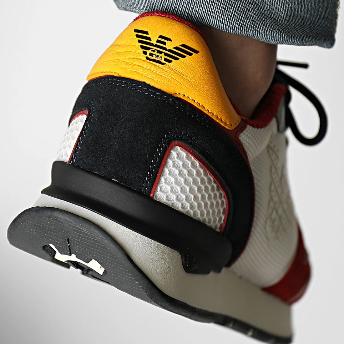 Meilleur prix ⭐ Baskets X4X289-XM499 Red Off White Blue Navy de Emporio Armani 😉 4 Meilleur prix ⭐ Baskets X4X289-XM499 Red Off White Blue Navy de Emporio Armani 😉 – Image 4