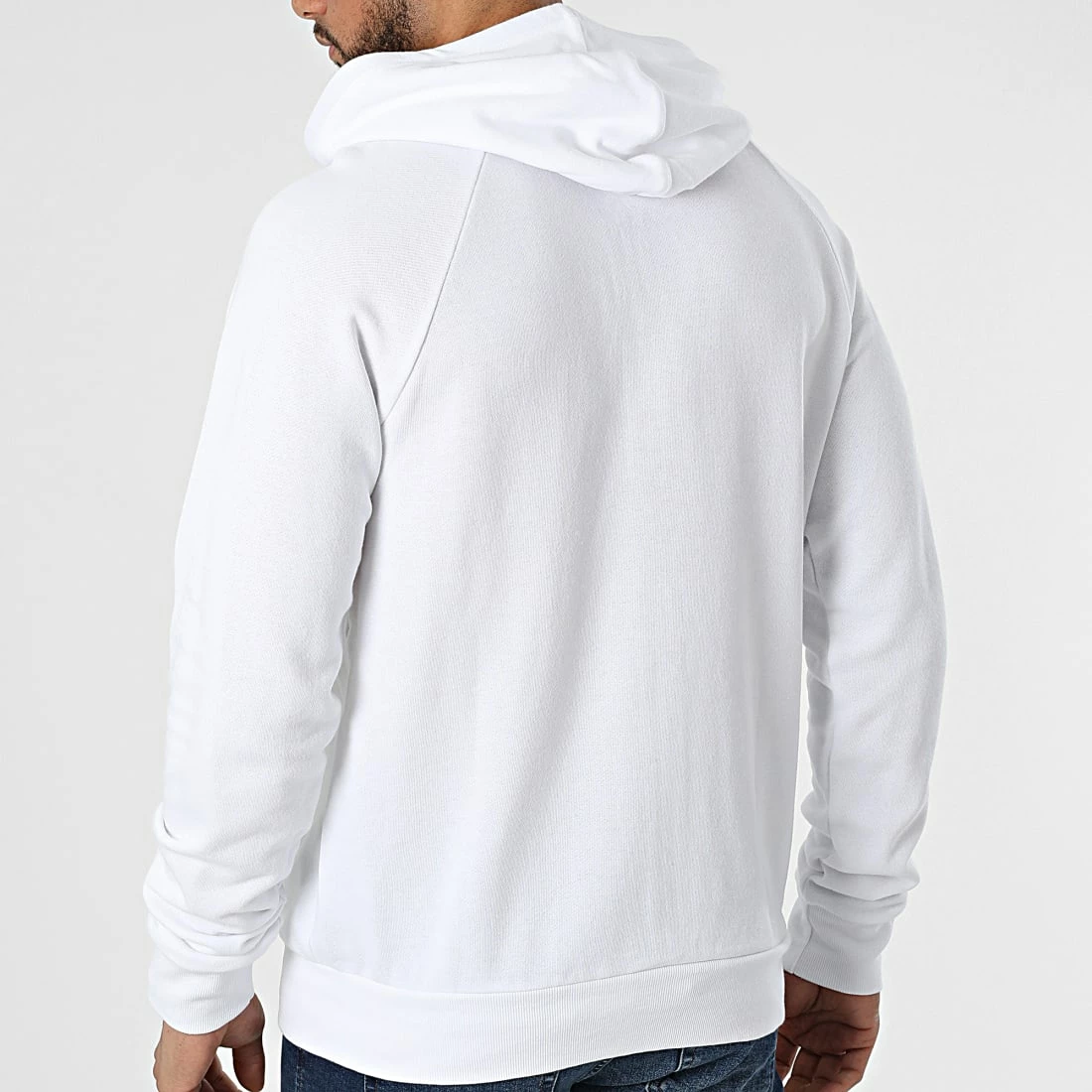 Vente flash 🎉 Sweat Zippé Capuche 111835-2R571 Blanc de Emporio Armani 💯 4 Vente flash 🎉 Sweat Zippé Capuche 111835-2R571 Blanc de Emporio Armani 💯 – Image 4