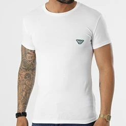 Les meilleures critiques de 🌟 Tee 👕 Shirt 111035-2R512 Blanc de Emporio Armani 🎉