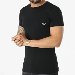 Les meilleures critiques de ⌛ Tee 👚 Shirt 111035-2R512 Noir de Emporio Armani ⭐ -Emporio Armani Soldes Boutique emporio armani 322272 111035 2R512 00020 20220614T144957 03