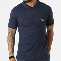 Budget ✔️ Polo Manches Courtes 211804 Bleu Marine de Emporio Armani 😀 -Emporio Armani Soldes Boutique emporio armani 322372 211804 2R461 06935 20220613T161948 03