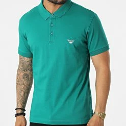 Top 10 🥰 Polo Manches Courtes 211804 Vert de Emporio Armani ⌛ -Emporio Armani Soldes Boutique emporio armani 322377 211804 2R461 01185 20220613T162325 01