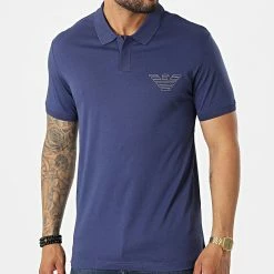 Grosses soldes 👏 Polo Manches Courtes 211854 Bleu Marine de Emporio Armani 🔔 -Emporio Armani Soldes Boutique emporio armani 322415 211854 2R472 90535 20220613T161907 01