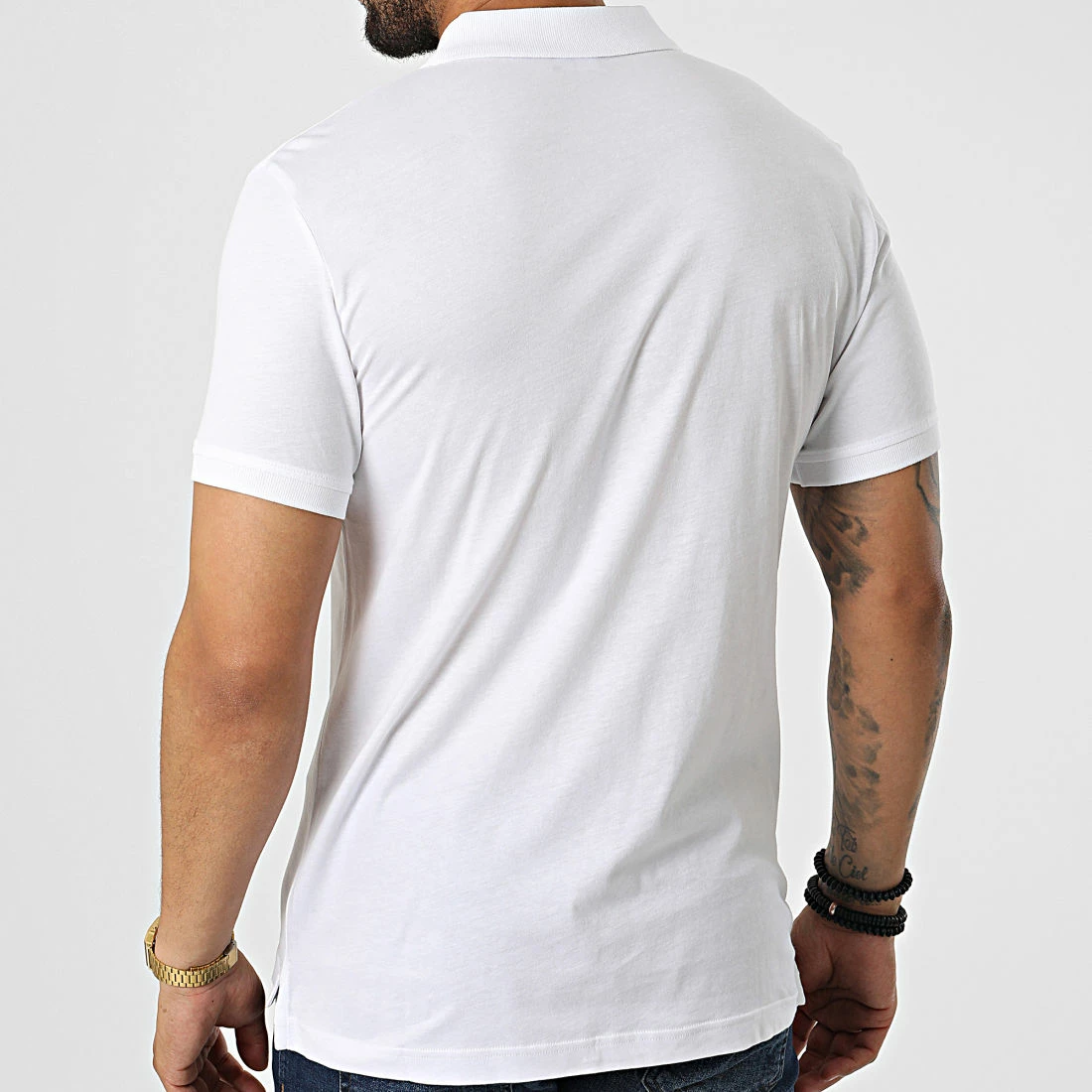 Budget 👏 Polo Manches Courtes 211854 Blanc de Emporio Armani 🔥 4 Budget 👏 Polo Manches Courtes 211854 Blanc de Emporio Armani 🔥 – Image 4