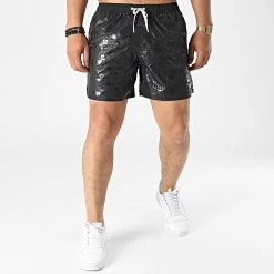 Promo 😉 Short De Bain 211740-2R430 Noir de Emporio Armani 🎁 -Emporio Armani Soldes Boutique emporio armani 322438 211740 2R430 00020 20220608T141402 03
