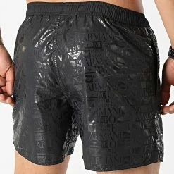 Promo 😉 Short De Bain 211740-2R430 Noir de Emporio Armani 🎁 -Emporio Armani Soldes Boutique emporio armani 322438 211740 2R430 00020 20220608T141403 04