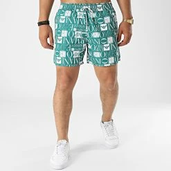 Nouveau 🎉 Short De Bain 211740 Vert de Emporio Armani 🔔 -Emporio Armani Soldes Boutique emporio armani 322441 211740 2R481 01185 20220614T145337 03