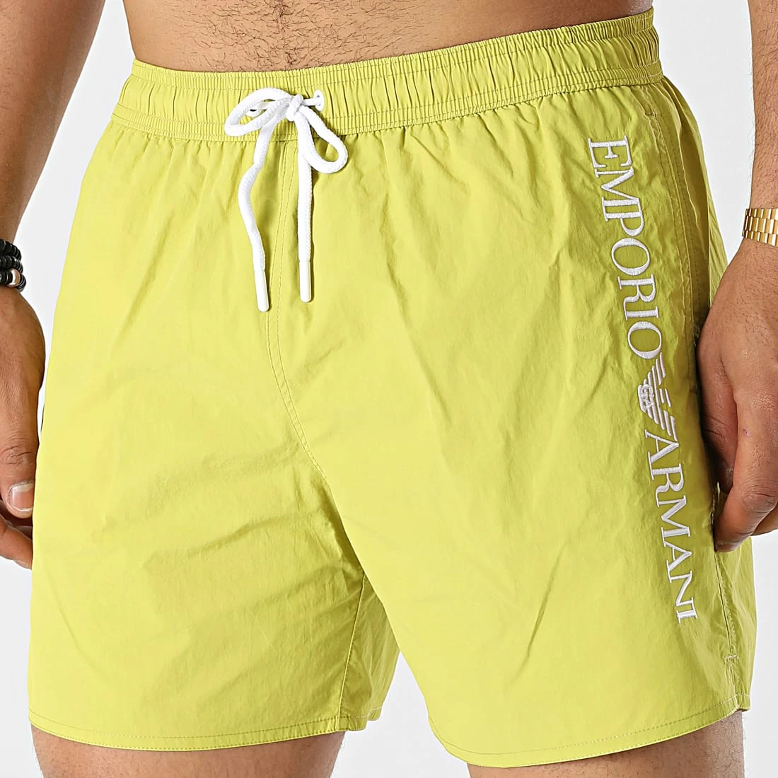 Promo 🎁 Short De Bain 211740-2R422 Vert Clair de Emporio Armani 🛒 1 Promo 🎁 Short De Bain 211740-2R422 Vert Clair de Emporio Armani 🛒