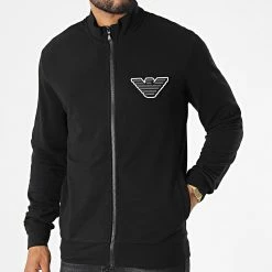 Meilleur prix 🔥 Veste Zippée 111532 Noir de Emporio Armani 🎁