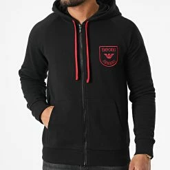 Les meilleures critiques de 👍 Sweat Zippé Capuche 111835-2R571 Noir de Emporio Armani 🎁 -Emporio Armani Soldes Boutique emporio armani 322490 111835 2R571 00020 20220623T161011 03