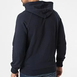 Le moins cher 😍 Sweat Zippé Capuche 111835-2R571 Bleu Marine de Emporio Armani 🥰 -Emporio Armani Soldes Boutique emporio armani 322493 111835 2R571 00135 20220623T161031 04