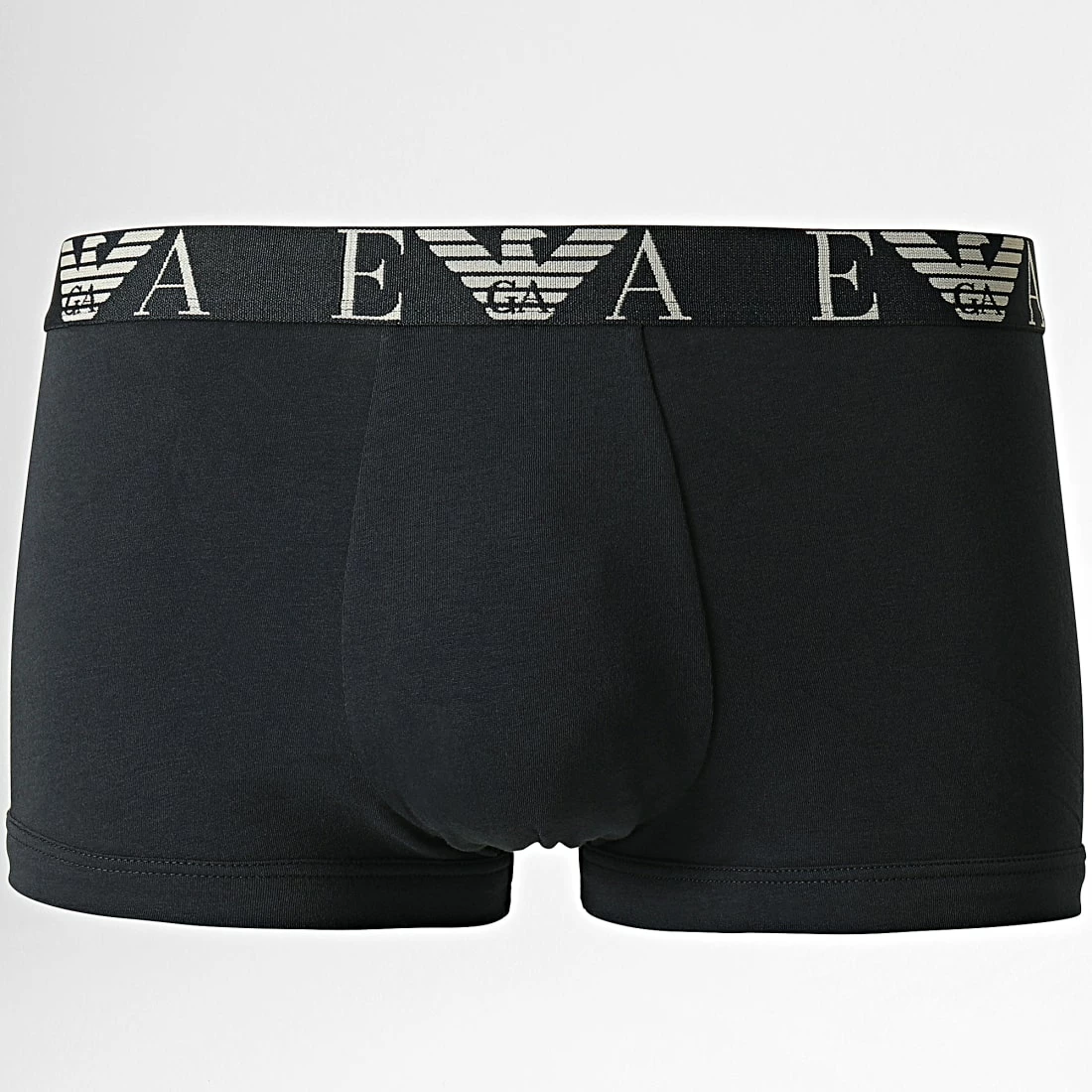 Promo 😍 Lot De 3 Boxers 111357 2F715 Bleu Marine Gris de Emporio Armani 🎉 2 Promo 😍 Lot De 3 Boxers 111357 2F715 Bleu Marine Gris de Emporio Armani 🎉 – Image 2