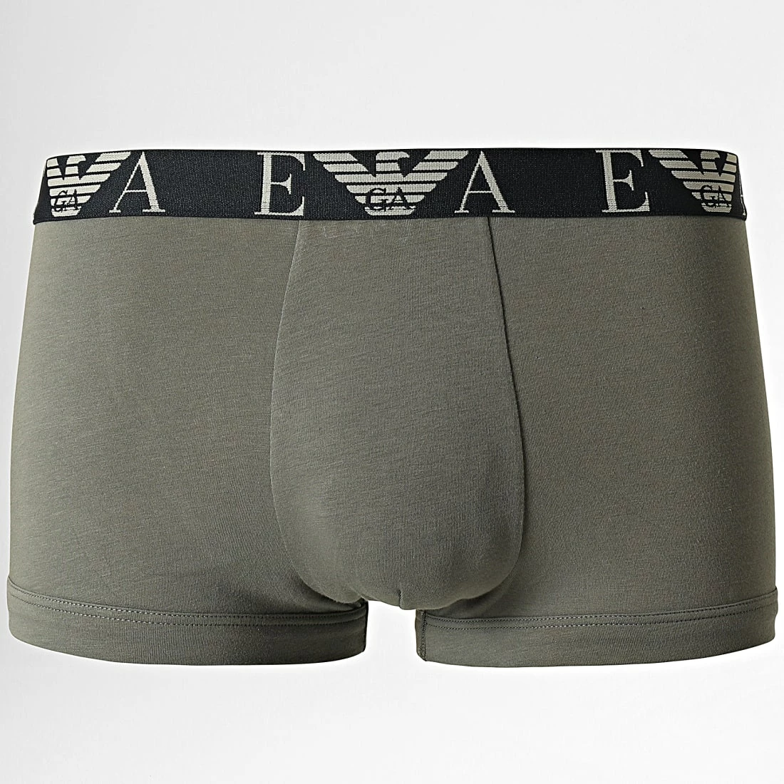Promo 😍 Lot De 3 Boxers 111357 2F715 Bleu Marine Gris de Emporio Armani 🎉 4 Promo 😍 Lot De 3 Boxers 111357 2F715 Bleu Marine Gris de Emporio Armani 🎉 – Image 4