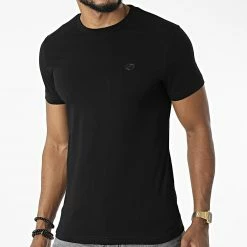 Meilleure vente 🎁 Tee 👚 Shirt 8N1TQ6-1JRGZ Noir de Emporio Armani 💯