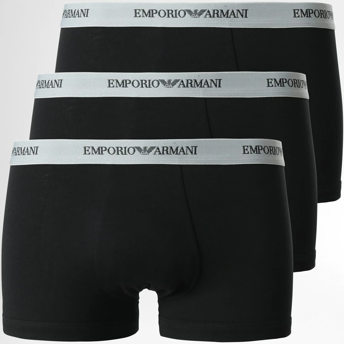 Tout neuf 🔔 Lot De 3 Boxers 111357 CC717 Noir de Emporio Armani ❤️ 1 Tout neuf 🔔 Lot De 3 Boxers 111357 CC717 Noir de Emporio Armani ❤️