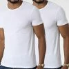 Meilleur prix 🧨 Lot De 2 Tee 👚 Shirts 111647-CC722 Blanc de Emporio Armani 😀